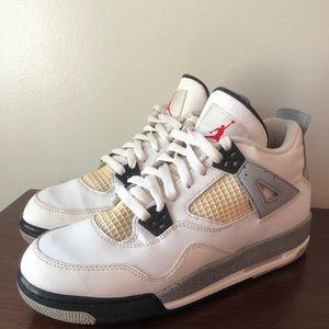 Jordan 4 cements Sz 7
